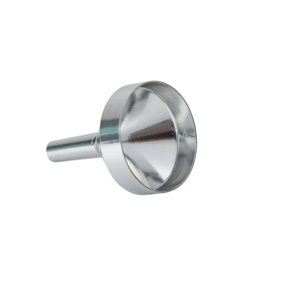 Pâlnie metalică pentru recipiente mici - Argintiu (set 10 buc) - CraftUp