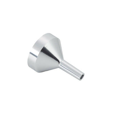 Pâlnie metalică pentru recipiente mici - Argintiu (set 10 buc) - CraftUp