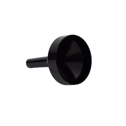 Pâlnie metalică pentru recipiente mici - Negru (set 10 buc) - CraftUp