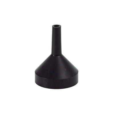 Pâlnie metalică pentru recipiente mici - Negru (set 10 buc) - CraftUp