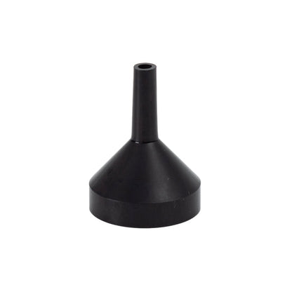 Pâlnie metalică pentru recipiente mici - Negru (set 10 buc) - CraftUp