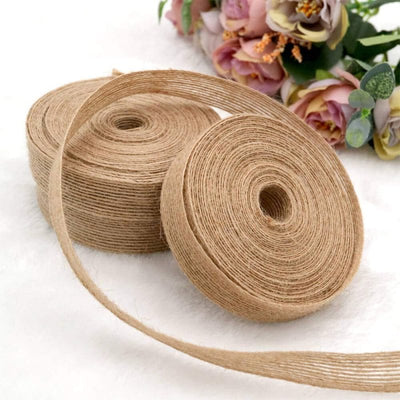 Panglică iută lățime 2,5cm și lungime 100m - CraftUp