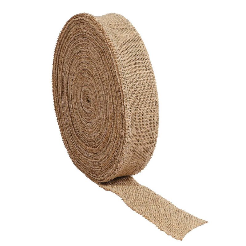 Panglică iută lățime 5cm și lungime 50m - CraftUp