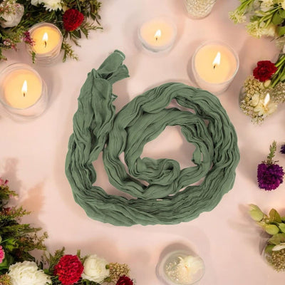 Pânză textil decorativă pentru masă 90x180cm - verde deschis - CraftUp