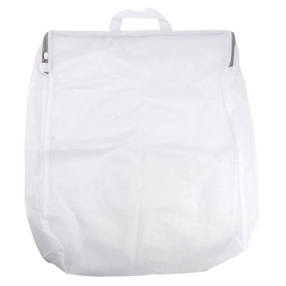 Plase de rufe cu mâner și fermoar - alb (set 10 buc) - 20x30x8cm - CraftUp