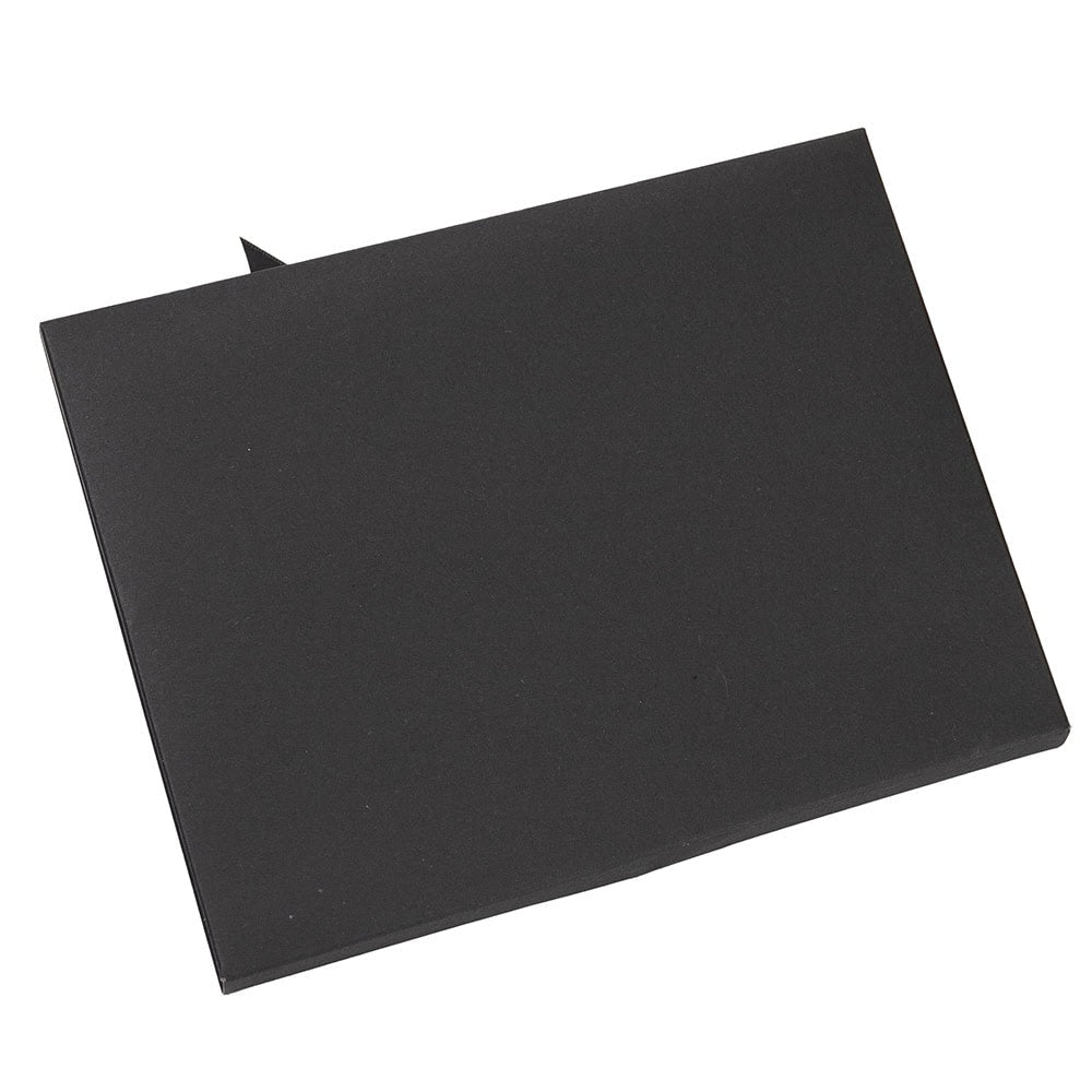 Plic hârtie cu panglică - negru - CraftUp