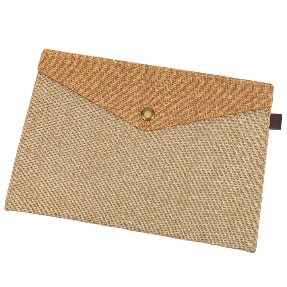 Plic textil cu capsă magnetică - bej - CraftUp