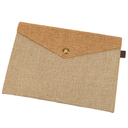 Plic textil cu capsă magnetică - bej - CraftUp