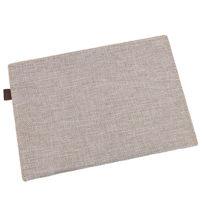 Plic textil cu capsă magnetică - gri - CraftUp