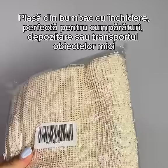 Încărcați videoclipul: Plase din bumbac cu închidere sfoară - CraftUp