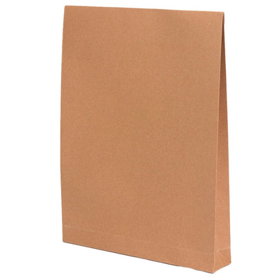 Pungă stand up cu fereastră și închidere cu sfoară - kraft (set 10 buc) 36x27x5cm - CraftUp