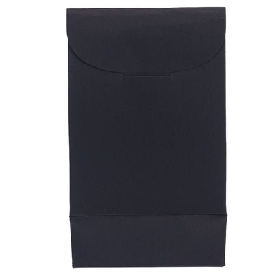 Pungă stand up cu închidere – negru (set 20 buc) 20x12x8cm - CraftUp