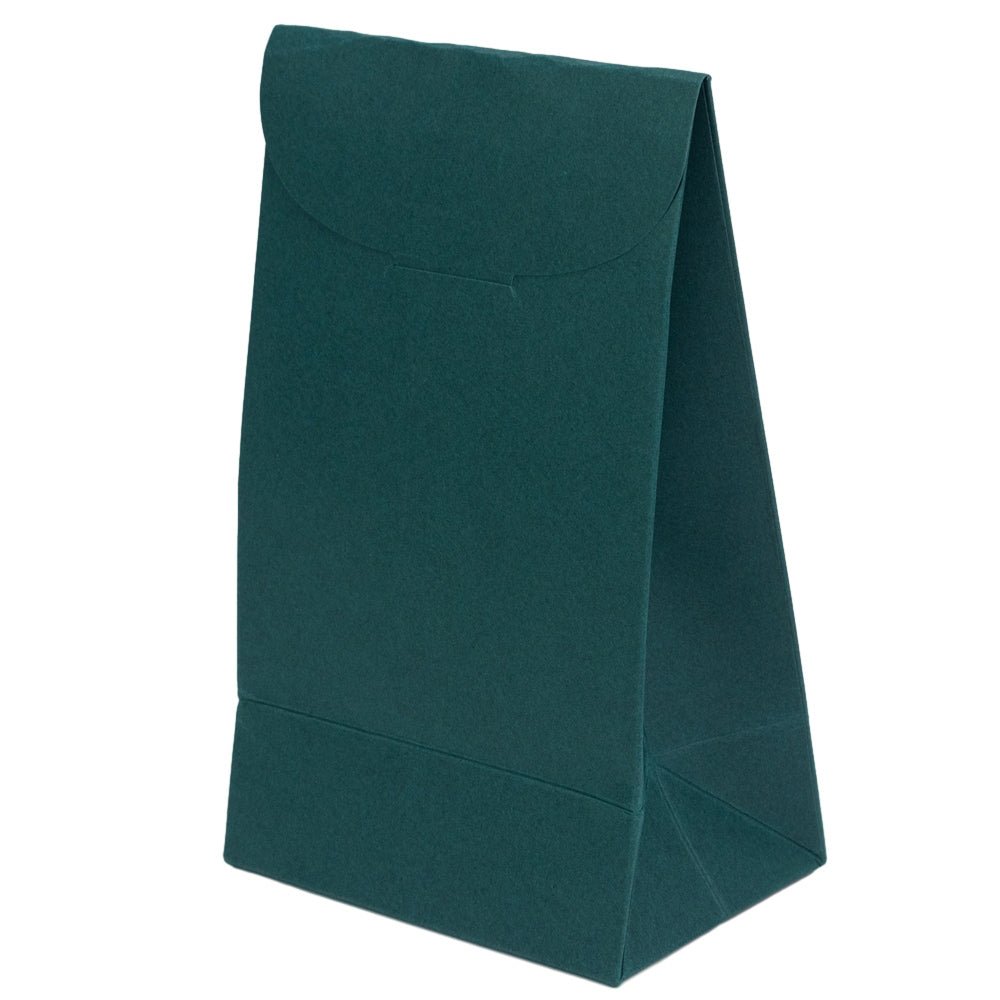 Pungă stand up cu închidere – verde (set 20 buc) 20x12x8cm - CraftUp