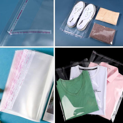 Pungi cu clapetă adezivă - lungimi între 2 și 40cm (set 1000 buc) - CraftUp