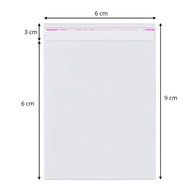 Pungi cu clapetă adezivă - lungimi între 2 și 40cm (set 1000 buc) - CraftUp