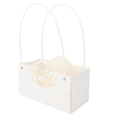 Pungi de cadou cu design trandafir (set 10 buc) - CraftUp