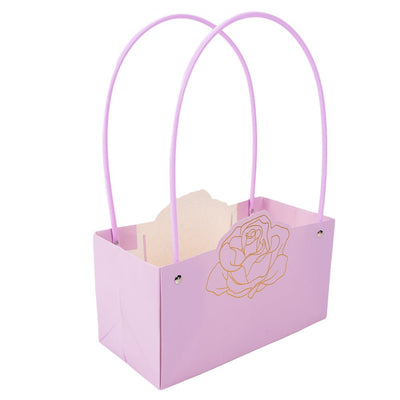 Pungi de cadou cu design trandafir (set 10 buc) - CraftUp