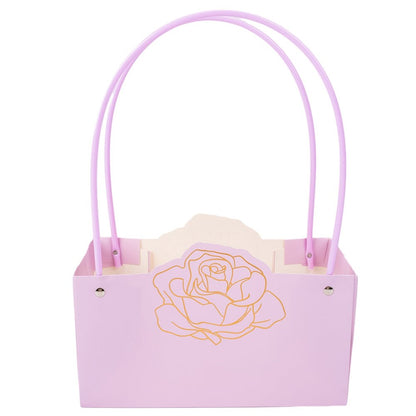 Pungi de cadou cu design trandafir (set 10 buc) - CraftUp