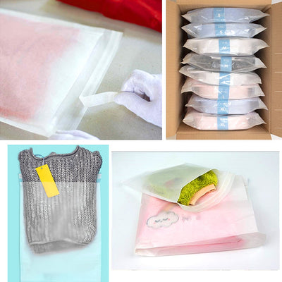 Pungi hârtie mate cu clapetă adezivă (set 50 buc) - CraftUp