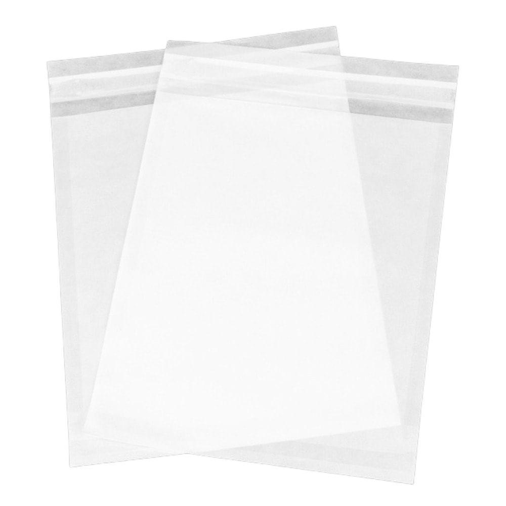 Pungi hârtie mate cu clapetă adezivă (set 50 buc) - CraftUp