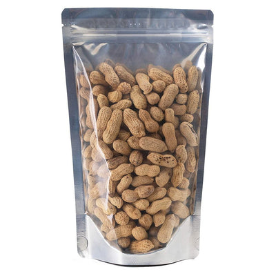 Pungi stand up din aluminiu cu fermoar și o parte transparentă (set 50 buc) - CraftUp