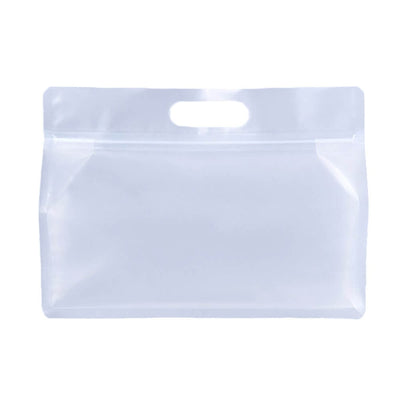 Pungi stand up mate reutilizabile cu fermoar și maner (set 50 buc) - CraftUp