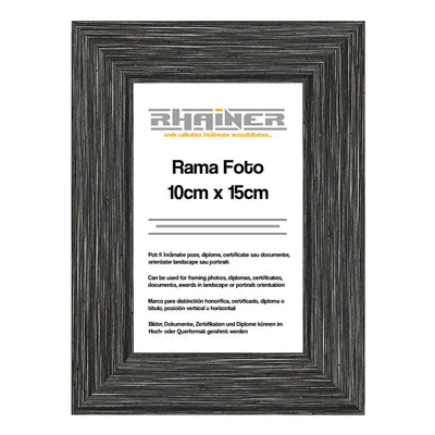 Ramă foto 10X15 - model Madrid antracit - CraftUp