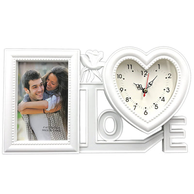 Ramă foto ceas o poză - model Love - CraftUp