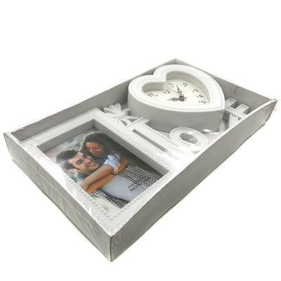 Ramă foto ceas o poză - model Love - CraftUp