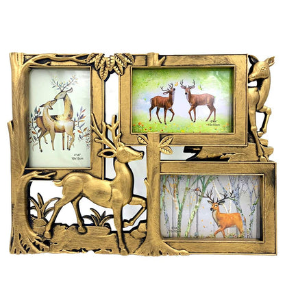 Ramă foto colaj 3 poze - model Deer - CraftUp