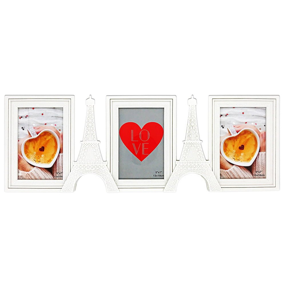 Ramă foto colaj 3 poze - model Eiffel - CraftUp