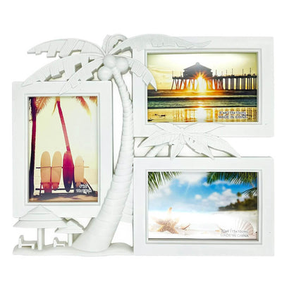 Ramă foto colaj 3 poze - model Plaja - CraftUp