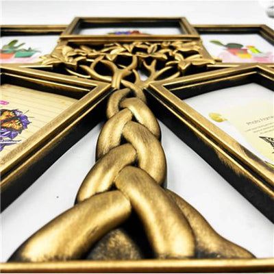 Ramă foto colaj 5 poze - model Money Tree - CraftUp