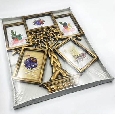 Ramă foto colaj 5 poze - model Money Tree - CraftUp