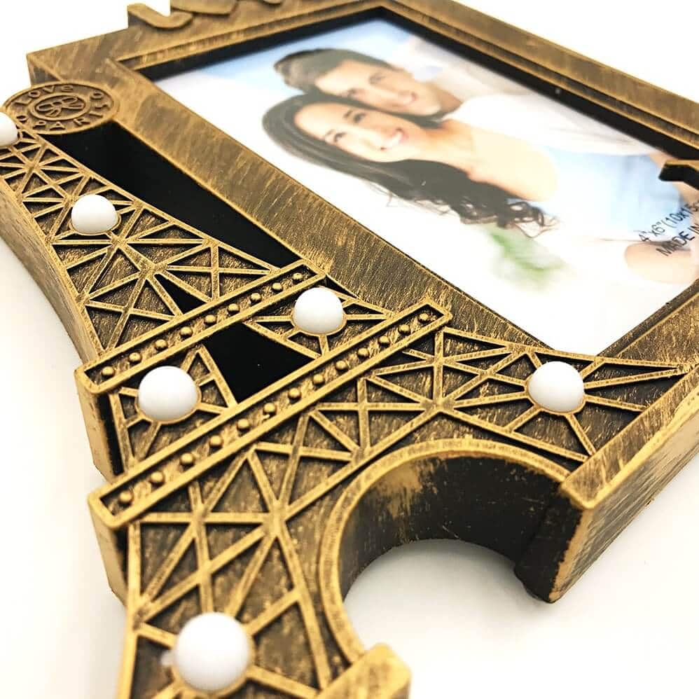 Ramă foto colaj cu lumini 1 poza - model Eiffel Tower - CraftUp