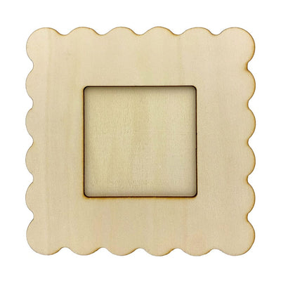 Ramă foto lemn - ondulată - CraftUp