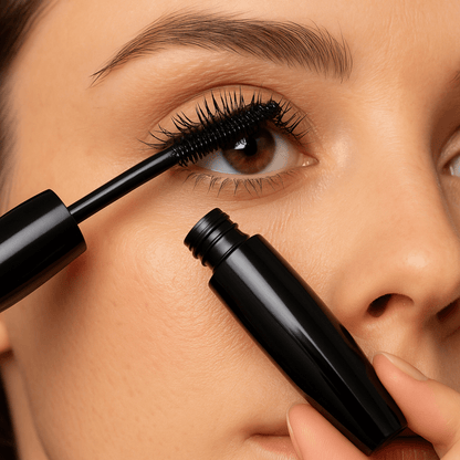 Recipient negru cu aplicator periuță 20ml - CraftUp