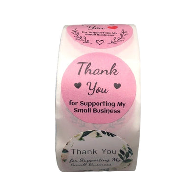 Rolă 500 stickere rotunde 2.5cm - mix modele 2 - CraftUp