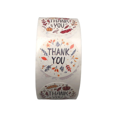 Rolă 500 stickere rotunde 2.5cm - mix modele 5 - CraftUp