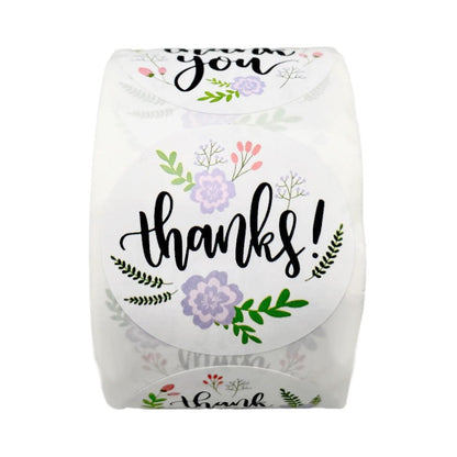 Rolă 500 stickere rotunde 3.8cm - mix modele 7 - CraftUp