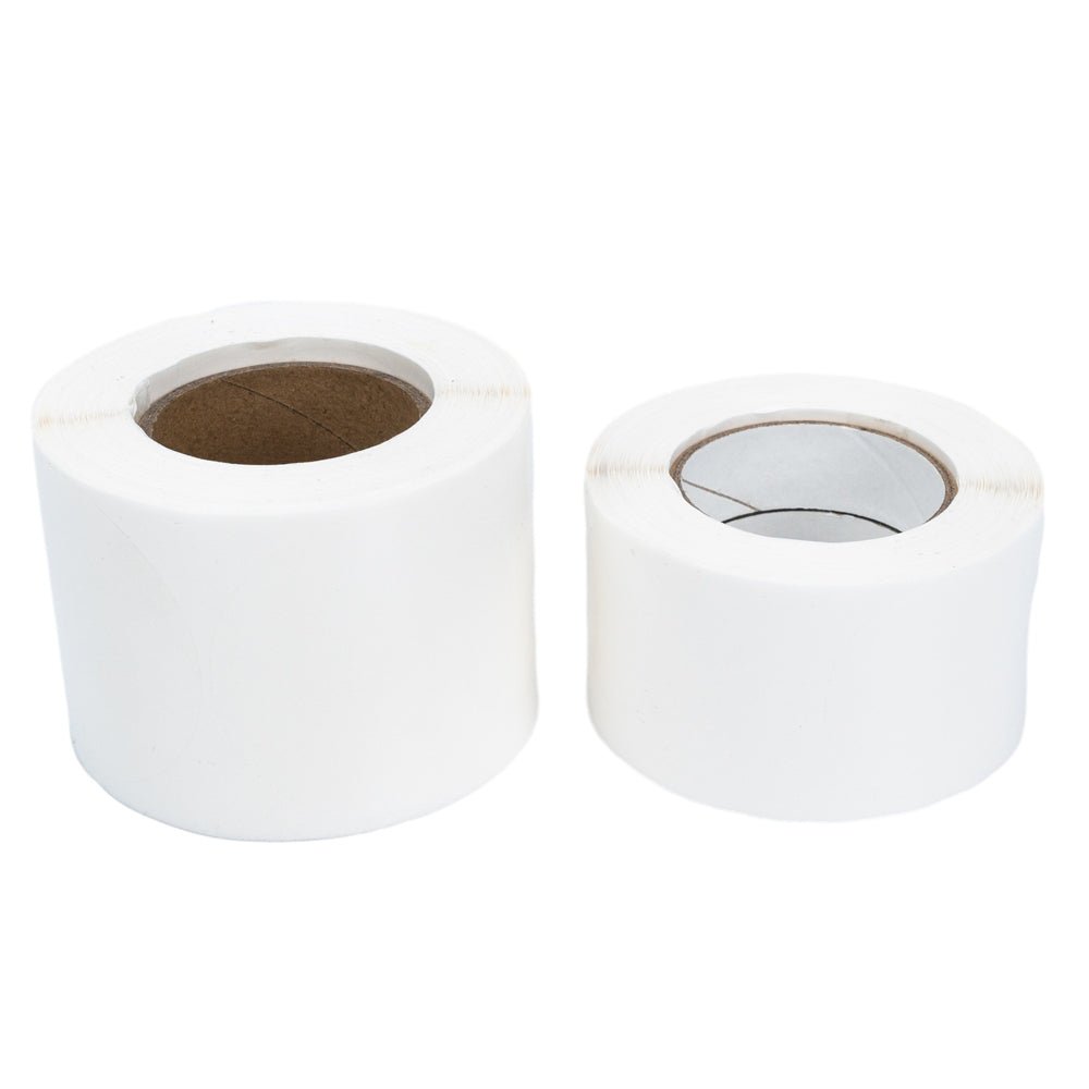 Rola cu stickere rotunde transparente (500 buc/rola) - CraftUp