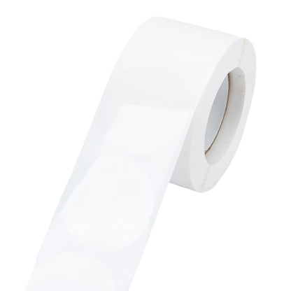 Rola cu stickere rotunde transparente (500 buc/rola) - CraftUp