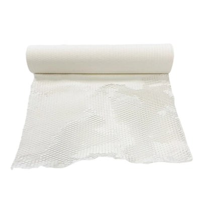 Rolă hârtie kraft fagure 50cm x 50m - alb - CraftUp
