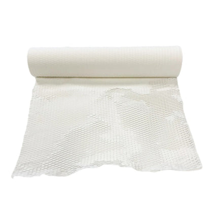 Rolă hârtie kraft fagure 50cm x 50m - alb - CraftUp