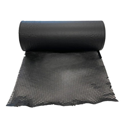 Rolă hârtie kraft fagure 50cm x 50m - negru - CraftUp