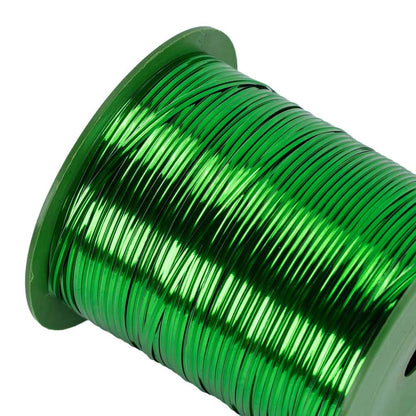 Rolă sfoară metalizată 275m - Verde - CraftUp
