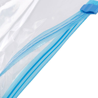 Saci vidați cu fermoar albastru - 110x80cm - CraftUp