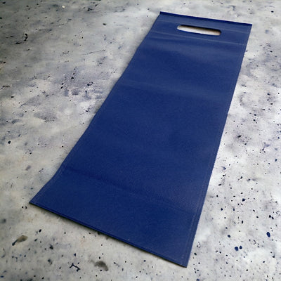 Sacoșă din textil pentru sticle - albastru - CraftUp