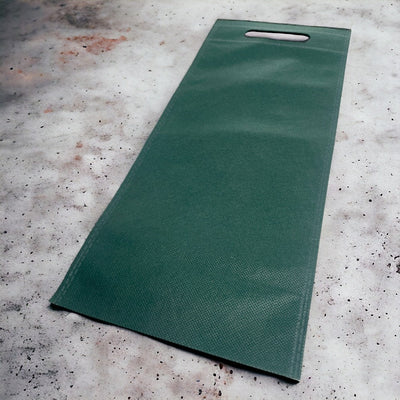 Sacoșă din textil pentru sticle - verde - CraftUp