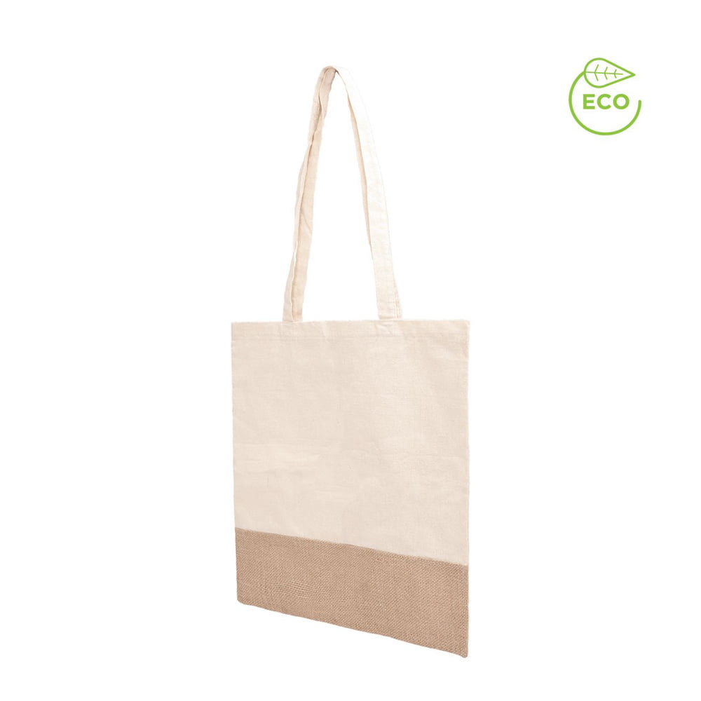Sacoșă ecologică din bumbac și iută - CraftUp